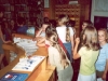 Lekcja biblioteczna dla uczniów klas pierwszych (czerwiec 2003 r.)
