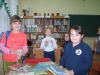 Najmłodsi czytelnicy filii bibliotecznej w Ciągowicach