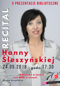 Recital Hanny Śleszyńskiej (canva) Welcome